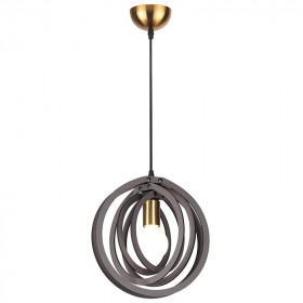 Φωτιστικό Μονόφωτο Ε27 Γκρι Και Χρυσό ZM391P29WDL ACA LIGHTING