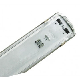 Φωτιστικό Οροφής Για 2 Λάμπες LED 120cm Ενός ή Δύο Άκρων IP65 ATLAS ELECTROM