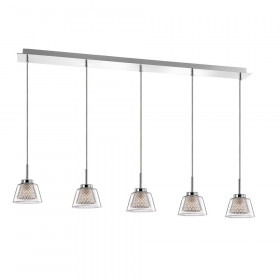 Φωτιστικό Πεντάφωτο G9 Χρώμιο Boccale 1300301306 NOVA LUCE