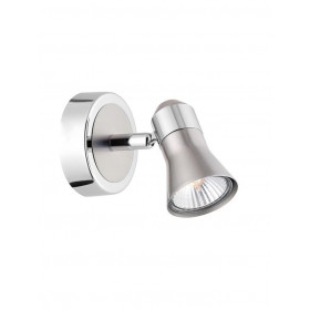 Σπότ Επίτοιχο GU10 Χρώμιο Galeria 663001 NOVA LUCE