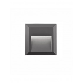 Απλίκα LED 2W 3000k-4000k Ανθρακί Pulsar 811201 NOVA LUCE