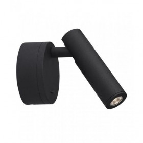 Σποτ Επίτοιχο LED 3W 3000k Μαύρο Clip 9030202 NOVA LUCE
