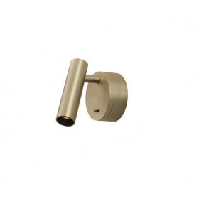 Σποτ Επίτοιχο LED 3W 3000k Χρυσό Clip 9030203 NOVA LUCE