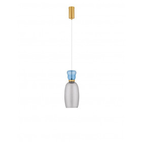 Φωτιστικό LED 9W 3000k Χρυσό Και Μπλε Pluma 9030547 NOVA LUCE