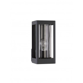 Απλίκα E27 Ανθρακί Και Διάφανο Figo 9060192 NOVA LUCE