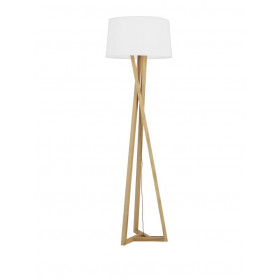 Φωτιστικό Δαπέδου Ε27 Φυσικό Και Λευκό Salino 9145071 NOVA LUCE