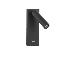 Σποτ Επίτοιχο LED 3W 3000k Λευκό Με USB Fuse 9170102 NOVA LUCE