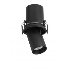 Σπότ Χωνευτό LED 12W 3000K Μαύρο Κινητό Pin 9232131 NOVA LUCE