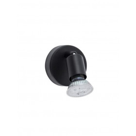 Σποτ Επίτοιχο GU10 Μαύρο Base 960005 NOVA LUCE