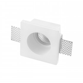 Σποτ Χωνευτό GU10 Λευκό Γύψος Tobia 9879112 NOVA LUCE