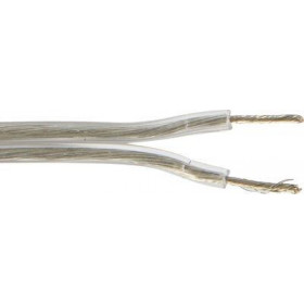Καλώδιο NYFAZ HO3VH-H 2x0.75mm² Πλακέ Διάφανο SALCAVI