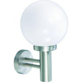 Απλίκα E27 Λευκό Και Ασημί VK/01026/S VK LED