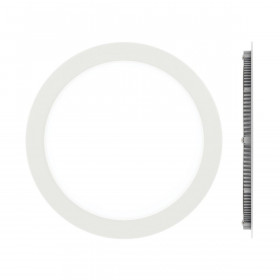 Πάνελ LED Χωνευτό 24W 3000k Στρογγυλό Λευκό VK/04017/W/W VK LED