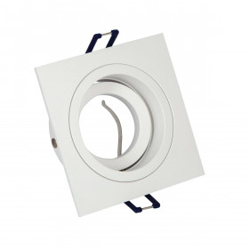 Σποτ Χωνευτό GU10 Λευκό Κινητό VK/03114G/W VK LED