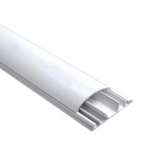 Κανάλι Δαπέδου 75X18mm Αυτοκόλλητο Λευκό VIOKAR