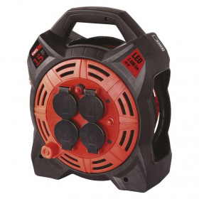 Μπαλαντέζα Σε Καρούλι Με Καλώδιο 3x1.5mm 15 Μέτρα Με Φως LED P08215 EMOS