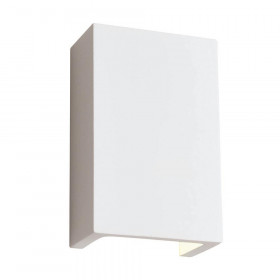 Απλίκα G9 Λευκός Γύψος Up-Down Rectangle Ceramic 4097100 VIOKEF