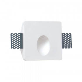 Σποτ Χωνευτό LED 1W Λευκός Γύψος Drop Aster 4097200 VIOKEF