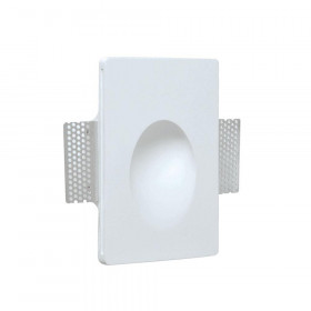 Σποτ Χωνευτό LED 1W 3000k Λευκός Γύψος Drop Aster 4116500 VIOKEF