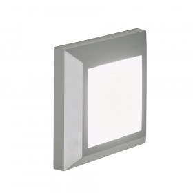 Απλίκα LED 3.5W 3000k Γκρι Leros Plus 4137900 VIOKEF