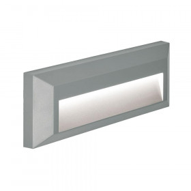 Απλίκα LED 3W 3000k Γκρι Leros Plus 4138100 VIOKEF