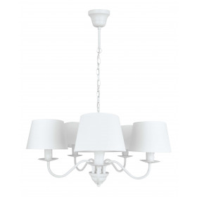 Φωτιστικό Πεντάφωτο E14 Λευκό Reanna 4138800 VIOKEF