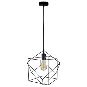Φωτιστικό Μονόφωτο E27 Μαύρο Cube 4193400 VIOKEF