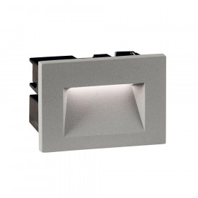 Φωτιστικό Χωνευτό LED 3W 3000k Γκρί ΙΡ65 Theta 4198800 VIOKEF