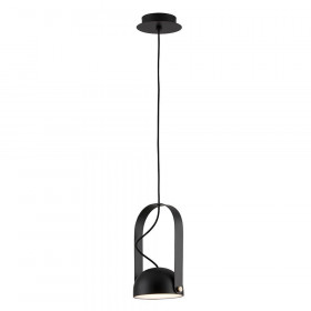 Φωτιστικό LED 6W 3000k Μαύρο Hemi 4205601 VIOKEF