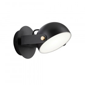 Απλίκα LED 6W 3000K Μαύρο Hemi 4205801 VIOKEF