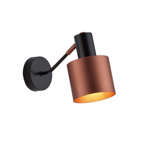 Απλίκα E27 Μαύρο Και Χαλκός Dexter 4216000 VIOKEF