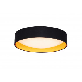 Πλαφονιέρα LED 24W 3000k Μαύρο Και Χρυσό Alice 4216900 VIOKEF