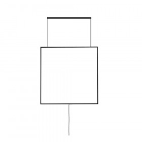 Απλίκα LED 28W 3000k Μαύρο Shadow 4222200 VIOKEF