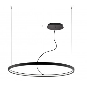Φωτιστικό LED 63W 3000k Μαύρο Verdi 4224400 VIOKEF
