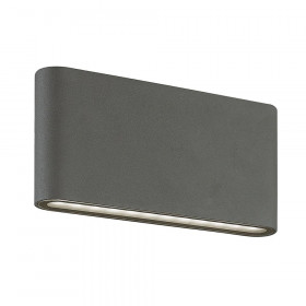 Απλίκα LED 22W 3000K Ανθρακί Argon 4226701 VIOKEF