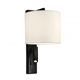 Απλίκα E27 & LED 3W Μαύρο Και Λευκό Mayor 4229500 VIOKEF