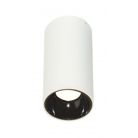 Σποτ Οροφής LED 12W 3000k Λευκό Και Μαύρο Glam 4240600 VIOKEF