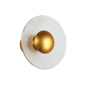 Απλίκα LED 8W 3000k Χρυσό Glamour 4241100 VIOKEF