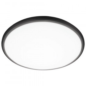 Πλαφονιέρα LED 24W 3000k Μαύρο Roni 4243000 VIOKEF