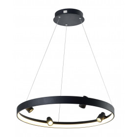 Φωτιστικό LED 40W 3000k Μαύρο Denis 4250600 VIOKEF