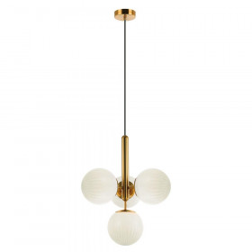 Φωτιστικό Τετράφωτο G9 Χρυσό Και Λευκό Jolin 4259400 VIOKEF