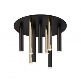 Φωτιστικό LED 47W 3000k Μαύρο Και Χρυσό Ballet 4265200 VIOKEF