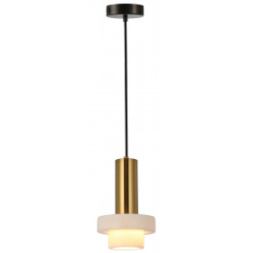 Φωτιστικό Μονόφωτο E27 Λευκό Και Χρυσό Marble 4266000 VIOKEF