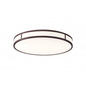 Πλαφονιέρα LED 40W 3000k Λευκό Και Καφέ Piedro 4266600 VIOKEF
