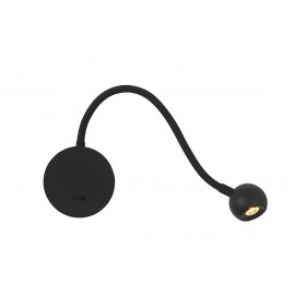 Απλίκα LED 3.3W 3000k Μαύρο Sebastian 4270900 VIOKEF