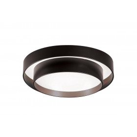 Πλαφονιέρα LED 48W 3000k Μαύρο Και Καφέ Grant 4271200 VIOKEF