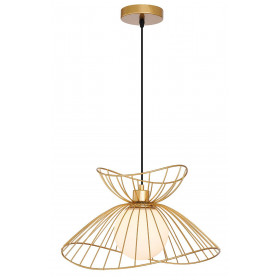 Φωτιστικό Μονόφωτο E27 Χρυσό Και Λευκό Belinda 4275101 VIOKEF