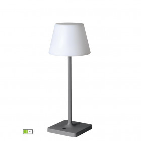 Πορτατίφ LED 2W 4000k Γκρι Και Λευκό Φορητό Happy 4276101 VIOKEF