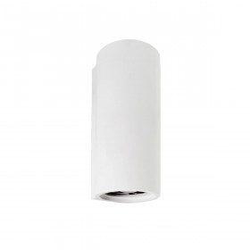 Απλίκα Δίφωτη GU10 Λευκό Nest 4277300 VIOKEF