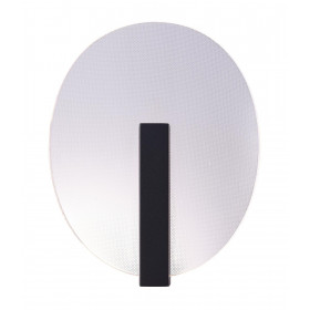 Απλίκα LED 9W 3000k Ανθρακί Και Διάφανο Eva 4277600 VIOKEF
